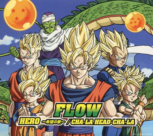 CD Dragon Ball Flow HERO ~Song of Hope~ / CHA-LA HEAD-CHA-LA” CD Single