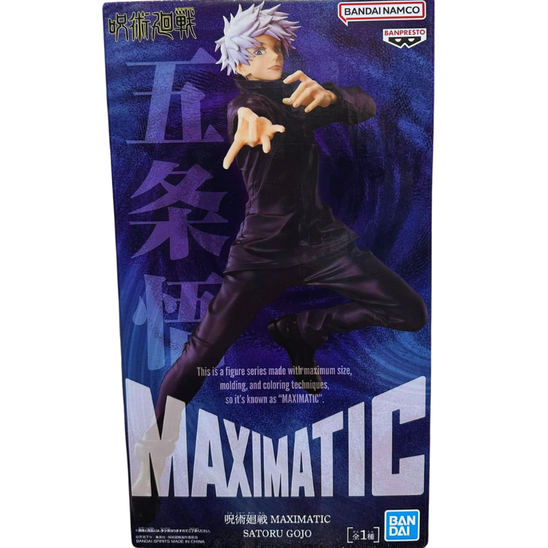 Figura Satoru Gojo Maximatic Jujutsu Kaisen