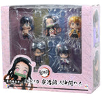 Set Figuras Demon Slayer - Tanjiro with Nakama Mascot Set - Anime Store