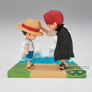 Figura WCF Luffy & Shanks Log Stories One Piece - Anime Store