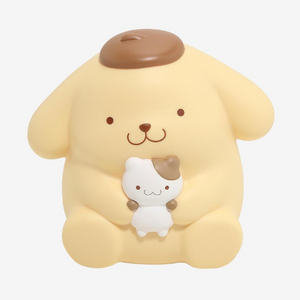 Figura Pompompurin Sofvimates Sanrio