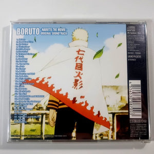 CD Boruto Naruto The Movie Original Soundtrack - Anime Store