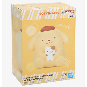 Figura Pompompurin Sofvimates Sanrio