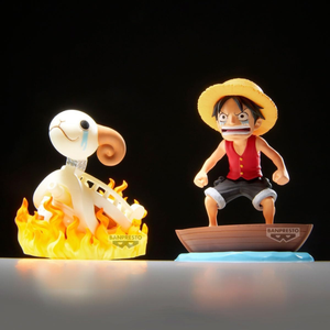 Figura Monkey D. Luffy & Going Merry WCF Log Stories