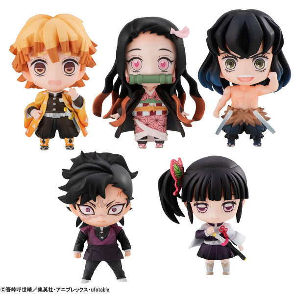 Set Figuras Demon Slayer - Tanjiro with Nakama Mascot Set - Anime Store