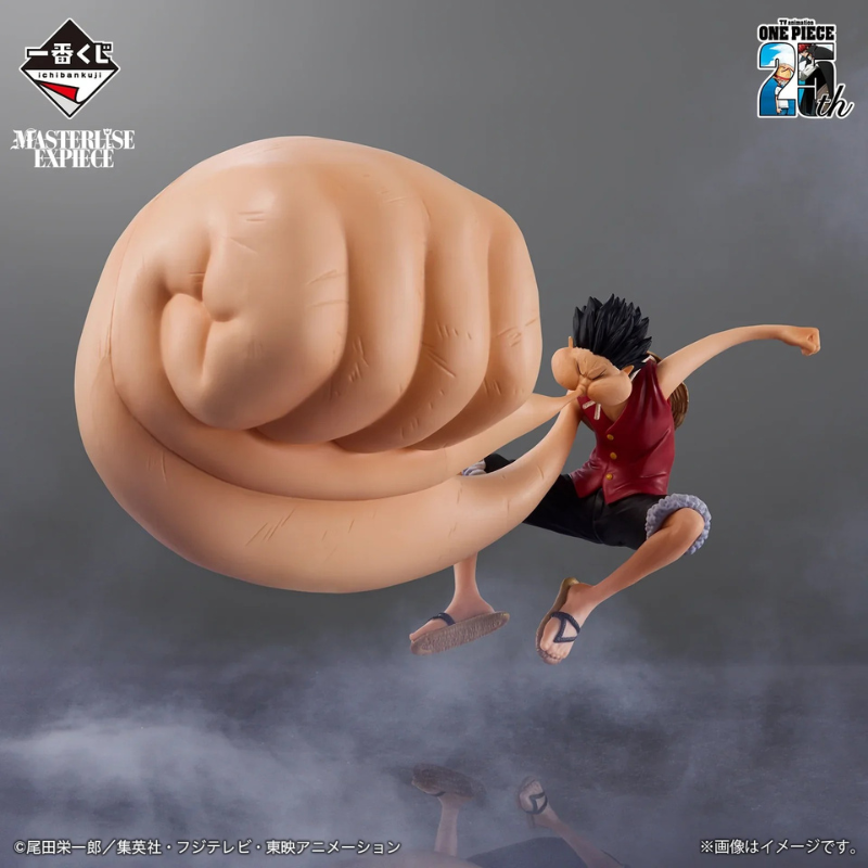 Figura Luffy Gear 3 Masterlise Expiece Ichiban Kuji Premio C