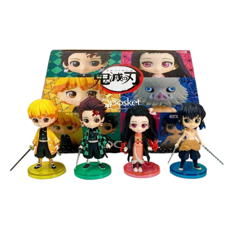 Set 4 Figuras Q Posket Petit Kimetsu no Yaiba - Anime Store