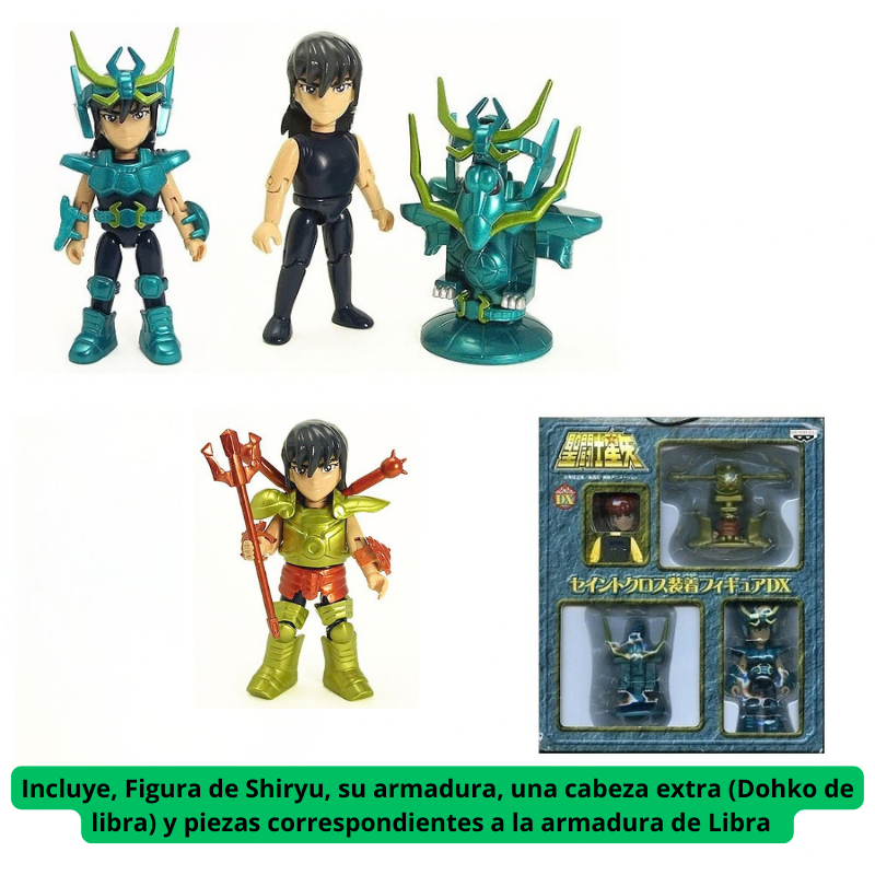 Figura Shiryu Dragon & Libra Dohko DX
