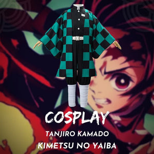 Cosplay Tanjiro Kamado Kimetsu No Yaiba - Anime Store