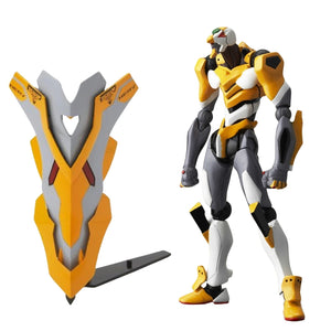 Figura Evangelion 00 Miniature Revoltech. + Set Escudo y Armas