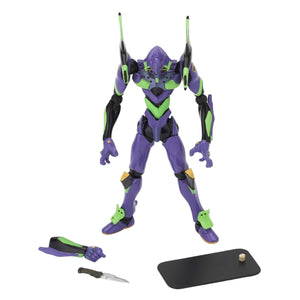 Figura Evangelion Miniature Revoltech. + Set de Rifle Positrón