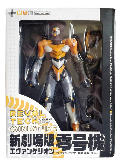 Figura Evangelion 00 Miniature Revoltech + Set Escudo y Armas